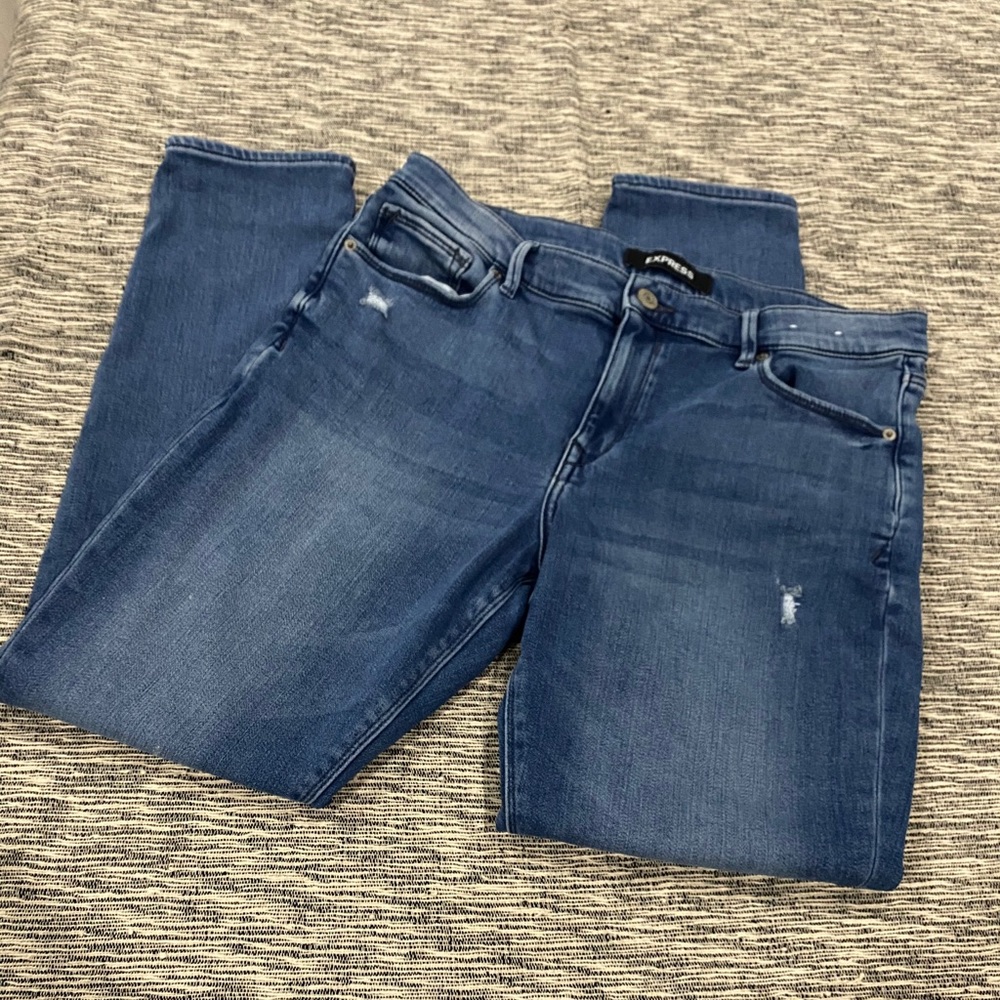 Express Mid Rise Legging Jeans (12R)
